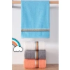 Yumuşak 4lü Havlu Seti, 50x90 cm Boyutunda Renkli ve Kullanışlı
