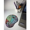 Yumuşak Dokulu Bilek Destekli Mouse Pad