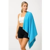 Yumuşak Dokulu Unisex Plaj Havlusu, 80x130 cm Boyutunda