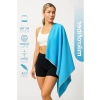 Yumuşak Dokulu Unisex Plaj Havlusu, 80x130 cm Boyutunda