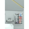 Zabata Metal Yapışkanlı Banyo Aksesuar Seti