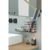 Zabata Metal Yapışkanlı Banyo Aksesuar Seti