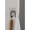 Zabata Yapışkanlı 2 Adet Çift Kancalı Banyo Mutfak Askısı Metal Askılık Duvar Askı Organizer