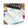 Zig Suluboya Pigment Seti, 6 Renk, Yüksek Kalite