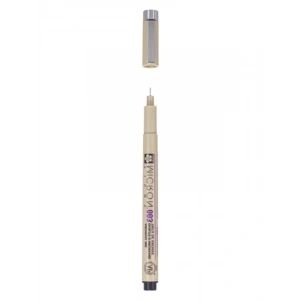 0.15 mm Siyah Pigma Micron Kalem, Hassas Çizim İçin