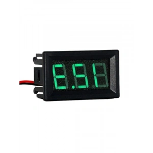 0.36 inç Voltmetre, DC2.4V-30V Ölçüm için 2 Kablolu Cihaz
