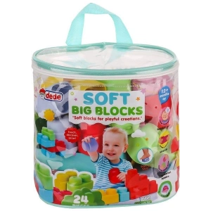 04008 Yumuşak Big Bloklar Çanta 24 Parça -Fentoys