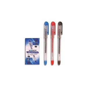 0.5 mm Jel Kalem Seti 3lü, Siyah-Mavi-Kırmızı Renk Seçenekleriyle