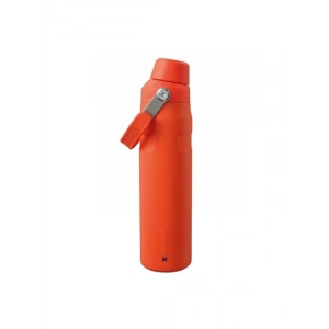 0.60 Litre Kapasiteli Turuncu/Mürdüm Renkli Paslanmaz Çelik İçecek Şişesi