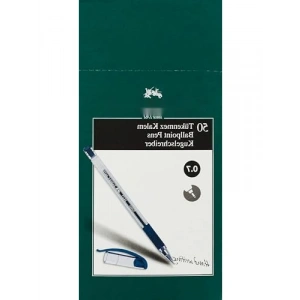 0.7 Mm İğne Uç Tükenmez Kalem, Siyah, 50li