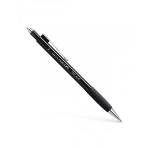 0.7 mm Uçlu Ergonomik Siyah Versatil Kalem, Yaylı Uç ve Uzun Silgi