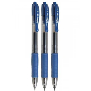 0,7 mm Uçlu Mavi Jel Tükenmez Kalem, 3lü Paket