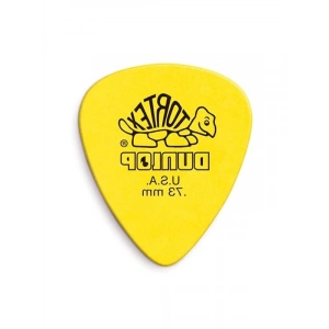 0,73 mm Kalınlığında Sarı Gitar Pick, 72 Adet Paket
