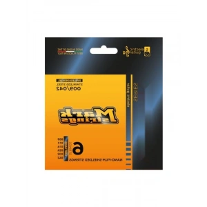 09-42 Ölçülerinde Paslanmaz Çelik Nanofilm Elektro Gitar Teli