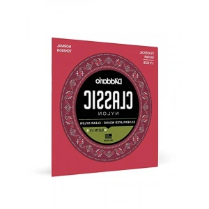 1/2 boyut klasik gitar tel seti, gümüş kaplama ile