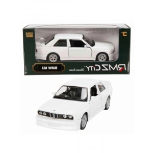 1:32 Ölçekli Die Cast Çek Bırak Model Araba - Beyaz