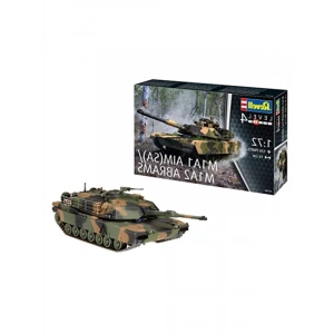 1:72 Ölçekli M1A1 AIM(SA)/M1A2 Abrams Model Kit