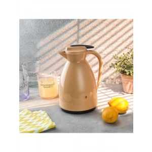 1 L Cam Termos – Yüksek Kaliteli, Sarı Renk