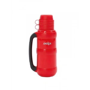 1 Litre Termos, Kırmızı Renk Seçeneği