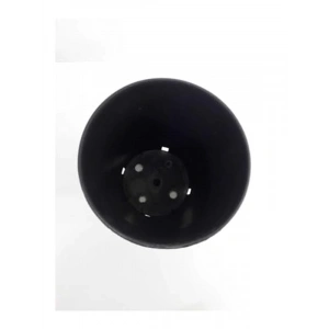 10 Adet 14x19 cm Plastik Üretim Saksısı, Siyah Renk, 2 Litre