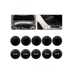 10 Adet Araba Kapı Ses ve Darbe Emici Pad - Siyah