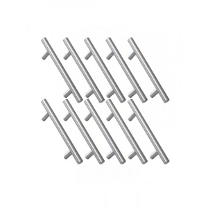 10 Adet İnox Metal Kulp - 128 mm