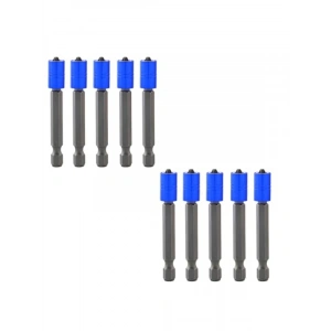 10 Adet Mıknatıslı Bits Uç Seti, PH2, 65 mm, Renkli