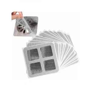 10 Adet Tek Kullanımlık Banyo ve Duş Gider Süzgeci