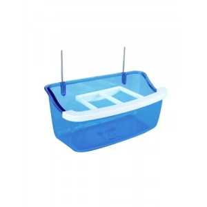 10 cm Telli Izgaralı Yemlik, Mavi Renk x 32 Adet