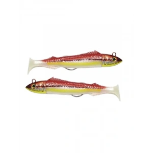 10 Gr Kafa ve 80mm Vücut ile 2li Paket Silikon Yem