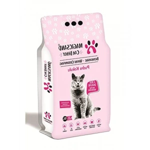 10 Litrelik İnce Taneli Pudralı Kedi Kumu, Magic Sand