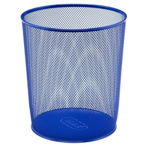 10 lt Metal Perforeli Çöp Kovası, Lacivert