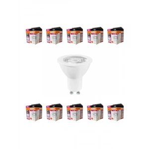 10lu Paket LED Ampul - 4.5W, 6500K Soğuk Beyaz Işık