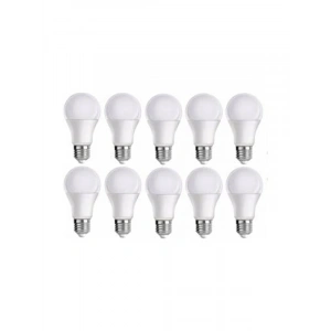 10lu Paket Led Ampül, Uzun Ömürlü Aydınlatma