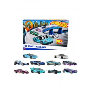 10lu Yarış Arabası Paketi - 1:64 Ölçekli