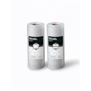 10 Metre Tırtıklı Rulo Vakum Poşeti, 25 cm Seçenekli