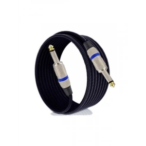 10 Metre Uzunluğunda 6.35 mm Jack Enstrüman Kablosu