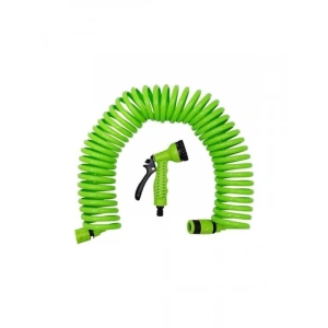 10 Metre Uzunluğunda Spiral Hortum Seti - Pratik Kullanım