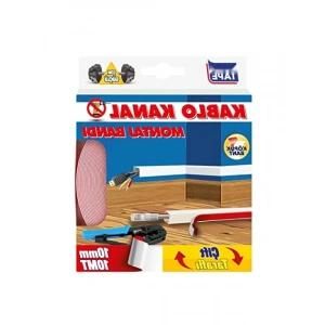 10 mm Eninde Kablo Kanal Montaj Bandı, 10 mt