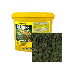 100 Adet Süper Spirulina Forte Tablet Yem, Balıklar İçin