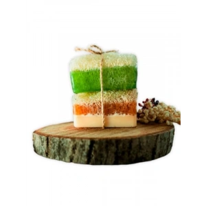 100% Doğal El Yapımı Sabun Seti - 3lü