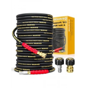 100 ft Yüksek Basınçlı Yıkama Hortumu - 4800 PSI Dayanıklı Tasarım