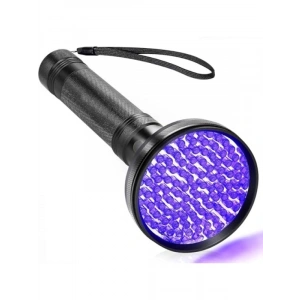 100 LED UV El Feneri - 395nm Mor Işık