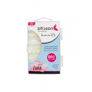 100lü Kutulu Almond Takma Tırnak - Model 166