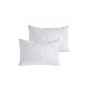 %100 Pamuk Alez Kapitone Yastık Koruyucu - 50x70 cm, 2li Set