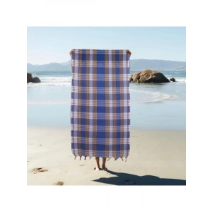 %100 Pamuk Hamam Peştemali, 80x160 cm, Mavi