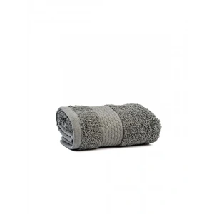 %100 Pamuklu Yumuşak Misafir/Mutfak Havlusu - Antrasit Renk