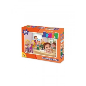 100 Parça Eğitici Renkli Puzzle