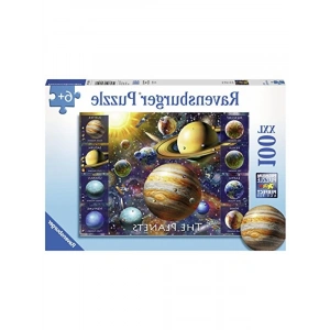 100 Parça Gezegenler Temalı Yapboz Seti