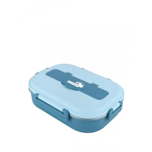 1000 ML Kapasiteli Paslanmaz Çelik Lunchbox ve Çelik Kaşık